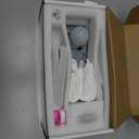 Wall Mount Bathroom Faucet, Single Handle, 180 Foldable Spout Basin Faucet with Rough-in Valve, Matte Black