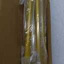 FIRJOY Closet Rods for Hanging Clothes - Heavy Duty, Length Adjustable (#1 Gold, 42.5" - 52")