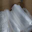 30 33 35 Gallon Clear Trash Bags, 250 Count High Density Garbage Bags, Made in USA, Recycling Trash Can Liners, Puncture-Resistant Plastic Waste Bags for Kitchens Yards Offices Commercial