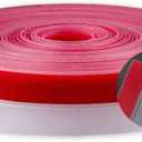 Weather Stripping Door Seal, Silicone Strips for Door, Window, Transparent 33 Feet Long (1 inch(W) x 33 ft(L))