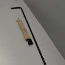 Heavy Duty Drop Rod - Adjust-A-Gate Pin Latch Drop Rod for Double Drive Gates - Black (30in. High rod)