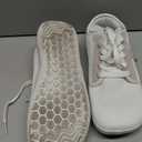 HOBIBEAR Barefoot Minimalist Shoes Womens Mens | Zero Drop | Wide Width Canvas Slip-on Shoes (Light Grey, 9 Wide Women/8 Wide Men)