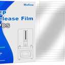5PCS FEP Film 200x140x0.15mm for ANYCUBIC Photon, Photon S, Mono 4K, ELEGOO Mars 2 Pro, Mars 3, Mars 3 Pro, Phrozen Sonic Mini 4K, Creality Halot-one, LD-002H LCD 3D Printer Resin Fep Replacement 6 Pcs