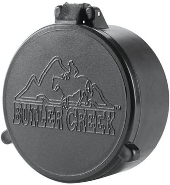 Butler Creek 21 Objective Flip Open Scope Cover , Black, Size 21 (1.735-Inch, 44.1mm)