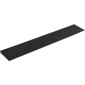 Threshold Ramp 1.2" Rise, 35.4" Wide Non-Slip Rubber Door Entry Ramp Doorways Driveways Bathroom Raised Landings for Wheelchairs, Scooters, Walkers and Power Chairs
