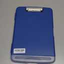 SFLHHDM Storage Clipboard with Pen Holder, High Capacity Clipboards for Classroom, Clip Boards 8.5x11 with Storage, Low-Profile Clip, Lightweight Plastic Clipboard for Kids, Lawers, Office Workers (Blue)