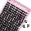 Lash Clusters D Curl Individual Lashes 0.07D 8-18 MIX 168 Eyelashes Clusters Lashes DIY Lash Extensions at Home False Lashes Wide Band Wispy Eye Lash Clusters