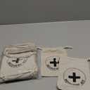 Boao 20 Pack Gift Bags Bachelor Party Decorations Bachelorette Bridal Shower Pouches with Drawstring Wedding Supplies for Bachelorette Party (White,Cross)