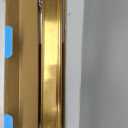 SaniteModar Linear Shower Drain, Gold Shower Drain 24 inch with 2 in 1 Tile Insert and Flat Panel, AISI 304 Stainless Steel Gold Linear Shower Floor Drain with Hair Strainer and Leveling Feet