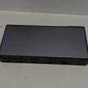 TobenONE USB C Docking Station 3 Monitors, 18-in-1 Triple 4K Display, 150W Power Adapter with 20W Fast Charging, 8 USB Ports up to 10Gbps, 2 HDMI/DP/USB C, for Windows/Chrome OS