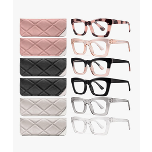 CCVOO Stylish Reading Glasses for Women, Eyeglasses, Blue Light Readers for Women, Computer Eye Glasses, Cheaters