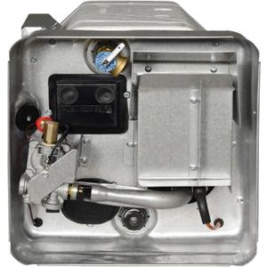 Suburban Advantage RV Tank Water Heater SW10DE - 10 gallon Porcelain Lined Steel Tank with Direct Spark Ignition (DSI) and Incoloy Electric Element (5243A)