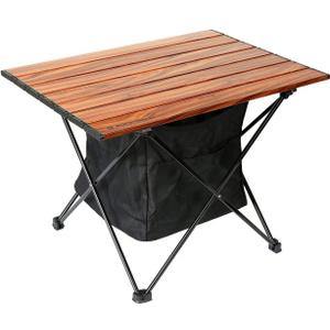 ROCK CLOUD Portable Camping Table Ultralight Aluminum Camp Table with Storage Bag Folding Beach Table for Camping Hiking Backpacking Outdoor Picnic, Size M, Medium