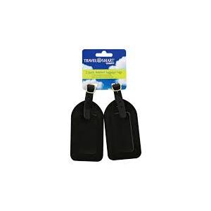 TS 2-PK LEATHER LUGGAGE TAGS
