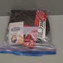 AMZCOS Long Brown Braided Wig with Bandana for Mens 60s Hippie Costume Halloween Party (Brown)