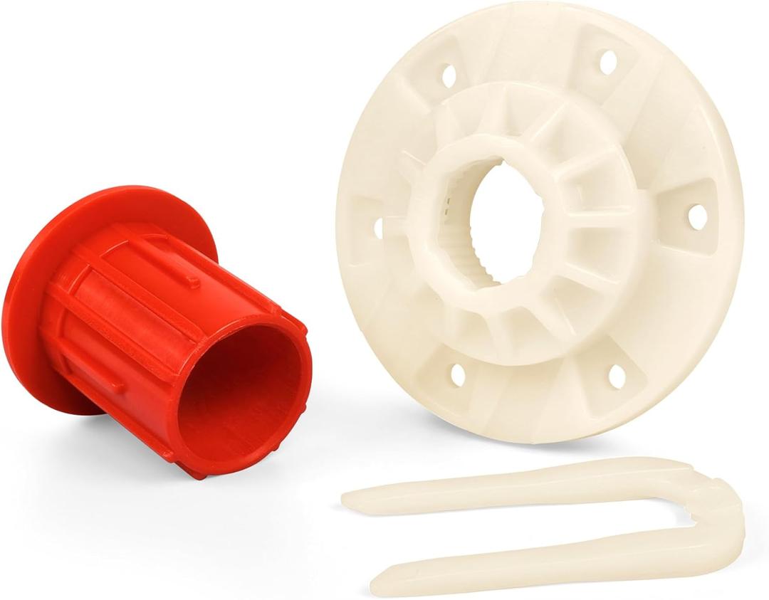 52719 Washing Machine Basket Bushing & W10396887 W10528947 Washer Basket Driven Hub Kit for Whirlpool, Maytag, Kenmore, Amana, Roper, Admiral Top-load Washing Machines, Replaces AP5665171 PS6012095