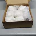 6 Sets Halloween Cauldron Ceramics to Painting Kits Ready to Paint Your Own Halloween Figurines DIY Unpainted Ceramics Witch Cauldron Statues Crafts for Kids Adult, 3.9 Inch