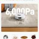 SwitchBot K11+ Robot Vacuum & Mop with Matter, 6000Pa Suction, 90-Day Hands-Free Self-Emptying, LDS Navigation, 3.6 Ultra-Slim, Anti-Tangle for Pet Hair, Works with Alexa, Google Home, Apple Home