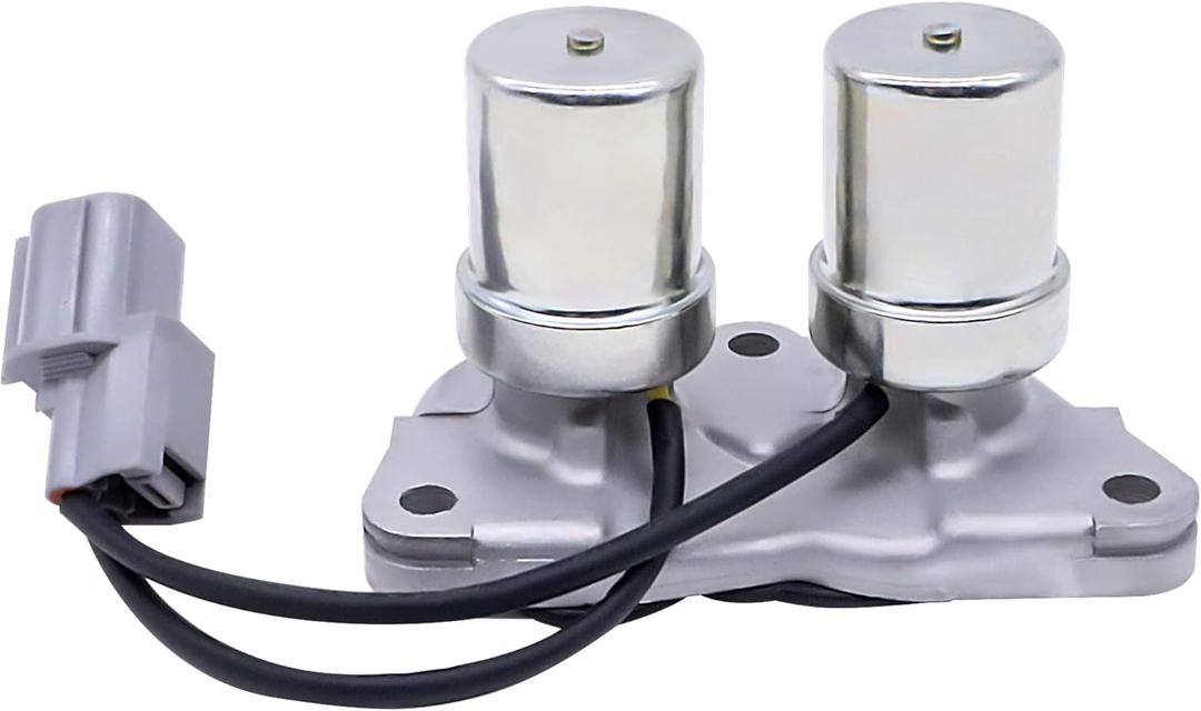 HiSport Transmission Dual Shift Solenoid - Compatible With Honda Accord Dyssey Prelude 1998 2000 With Gasket Replaces#28300PX4003, 28300PX4010