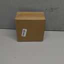 Small Decorative Bowl decor, Scalloped Pedestal Bowls for Modern Home Decor, Ruffle Decor, Stylish Key Bowl for Entry Table, Decorative Fruit Bowl for Kitchen Counter, Artificial Stone Milky White