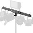 DJ Lighting T-Bar 5 Lights Portable Extension Crossbar Mount 38 inches long for 35mm Tripod Stand Heavy Duty for Stage, Par Light Support 60lbs without Stand (1 Pack)