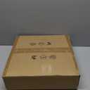 Dimmable Floor Lamp for Living Room, Arc Floor Lamps with Adjustable Drum Shade Pedal Switch, Black and Gold Tall Standing Lamp with 9W LED Bulb, Modern Reading Light Pole Lamp for Bedroom, Office