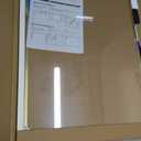 ARCOBIS Dry Erase Cork Board Combo, 24"X18" Whiteboard with Linen for Wall, Magnetic Dry Erase Bulletin Board, Vision Board for Home, Office, School, Off White