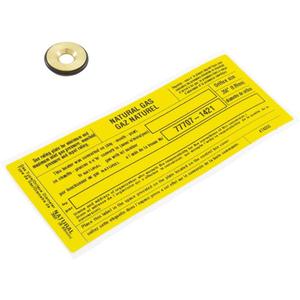 Pentair 77707-1421 LPG to Natural Gas Conversion Kit Replacement for Sta-Rite Max-E-Therm Pool and Spa Heater