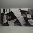 TAIJXAGSG Black And White Wall Art Decor Canvas Art Wall Decor Minimalist Wall Art Geometric Color Block Canvas Artwork Paintings Wall Decor Modern Bedroom Art Office Home Decor Wall 20"X 40"