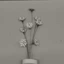 Tandefio Snowflake Gift Card Tree Holder Clip, 8 Branch Multiple Money Family Photo Tree Christmas Card Holder with Clips Picture Frame Stand for Memo Note Wedding Photo Display Office Desk Decor