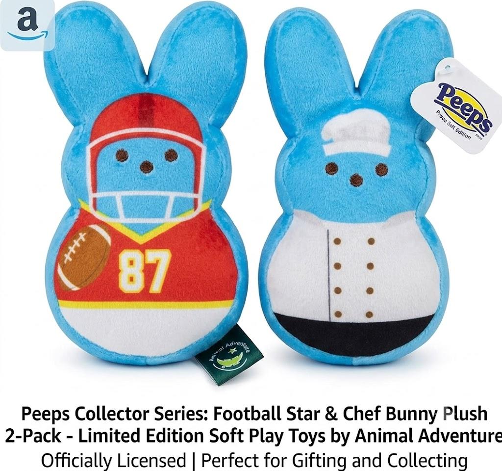 2 x Peeps Plushies