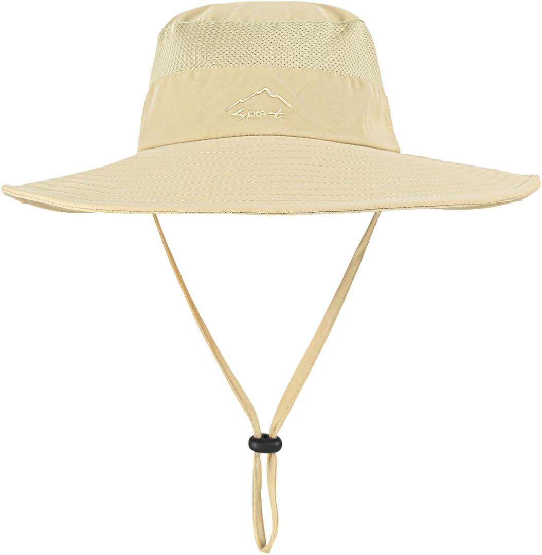 ZOORON Sun Hats for Men Women UPF 50+ Bucket Hat UV Protection Boonie Hat for Fishing Hiking Garden Safari Beach