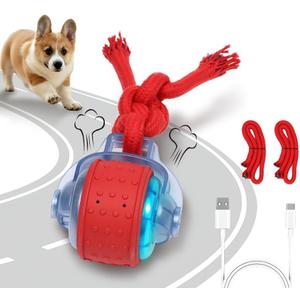Interactive Dogs Ball Dog Toys with Super High-Speed Rechargeable Dog Toy Ball for Puppies