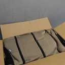 BDK PolyPro Car Seat Covers Full Set in Solid Beige, Front and Rear Split Bench Seat Covers for Cars, Easy to Install Car Seats Cover Set and Accessories for Auto Trucks Van SUV - Solid Beige