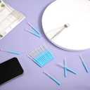 30pcs Shower Head Cleaner Tools, Shower Head Cleaning Brushes Multi-Sized Tiny Showerhead Cleaner Picks for Small Hole Anti-Clogging Cleaning Brush for Gap Nozzle Slot (Blue)