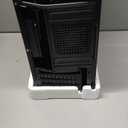 TGDGAMER Matx Case:High Airflow Micro ATX Case, Support MATX, Mini-ITX, Micro ATX Case Slim with USB3.0x1 I/O Port, Black with 80MM Fans