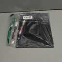 2 PCS Desktop Black Dry Erase Board with Stand - 12 x 8 Small Acrylic Black Board with Marker and Magnetic Clip, Reusable Desk Notepad, to-Do List, Menu Board Signs for Bar, Office, Home