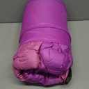 SWTMERRY Sleeping Bag 3 Seasons (Summer, Spring, Fall) Warm & Cool Weather - Lightweight,Waterproof Indoor & Outdoor Use for Kids, Teens & Adults for Hiking and Camping (Single, Purple)
