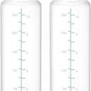 Milk Storage Bottle, Compatible with Momcozy Breast Milk Cooler, Also Compatible with Dr. Browns and Most Other Narrow Baby Bottle Nipples, 2PCS