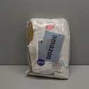 MIULEE Natural White Linen Curtains 102 Inch Length 2 Panels for Bedroom Living Room, Soft Thick Linen Textured Window Drapes Semi Sheer Light Filtering Back Tab Rod Pocket Burlap Look Decor