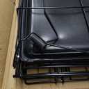 MidWest Homes for Pets Newly Enhanced Single & Double Door iCrate Dog Crate, Includes Leak-Proof Pan, Floor Protecting Feet, Divider Panel & New Patented Features (24.8"L x 17.9"W x 19.5"H, Black)