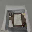 Paper Junkie Vellum Paper - 8.5 x 11 in, 100 Sheets White Translucent - Translucent & Transparent Printer Sheets for Inkjet & Laser - Printable Tracing Paper for Invitations, Sketching & Drawing