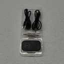 COMSOON Bluetooth Receiver for Car, Noise Cancelling 3.5mm AUX Bluetooth Car Adapter, Wireless Audio Receiver for Home Stereo/Wired Headphones, Hands-Free Call, 16H Battery Life - Black+Silver