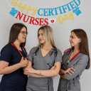 Firefairy Certified Nurses Day Banner, Certified Nurses Appreciation Party Decorations, Pre-strung