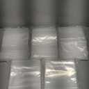 Spartan Industrial - 7 X 8 (1000 Count) 2 Mil Clear Reclosable Zip Plastic Poly Bags with Resealable Lock Seal Zipper