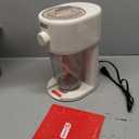 Dash Deluxe Shaved Ice & Slushy Maker - Easy-to-Use Slushy & Snow Cone Maker - Includes Serving Pitcher & Recipe Guide for Homemade Treats - Cream