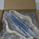 24-Pack Beige Velvet Hangers with Clips Adjustable,Adult Hangers,Heavy-Duty,Felt,Non-Slip,Space Saving,Slim Outfit Hanger for Pants, Skirts, Suits,Coats, Dresses ect.
