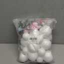 Fovths 12 Sets Christmas Snowman DIY Craft Kit Build Snowman Making Set Model Foam Kids Christmas Gift Winter Game for Christmas Holiday Party Home Supplies