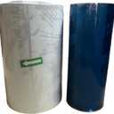 100M A3 12in328ft UV DTF A B Film Transfer Film A B Films for A3 UV DTF Sticker Printer UV DTF Printer Direct Print On Sticker 1 Roll White Backing 100M A Films + 1 Roll 100M B Films