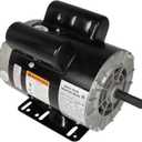 3HP SPL 3450 RPM Electric Motor 56 Frame 1 Phase 115/230v CCW 5/8 Inch Shaft for Air Compressor Motor